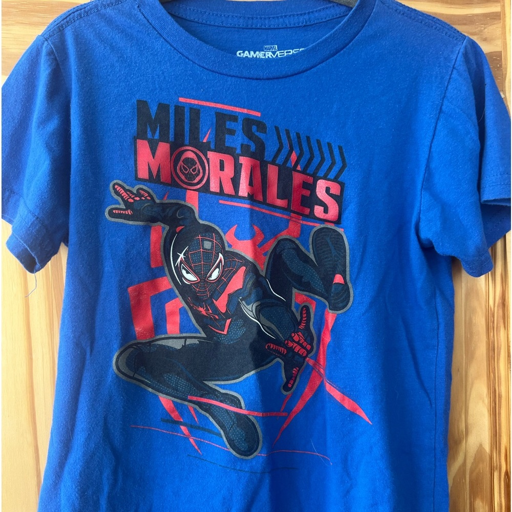 Miles Morales short sleeve shirt